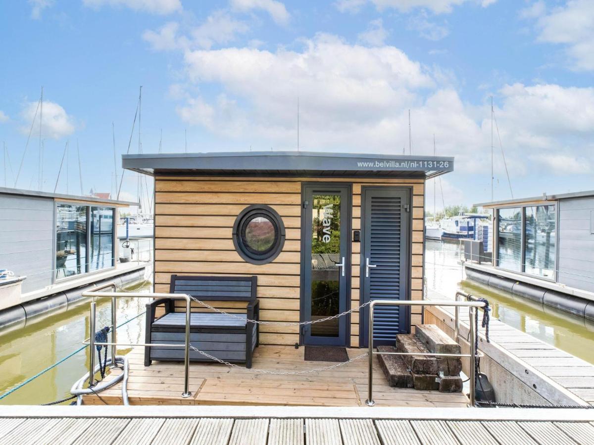 Comfortable Houseboat In Volendam Marina ภายนอก รูปภาพ